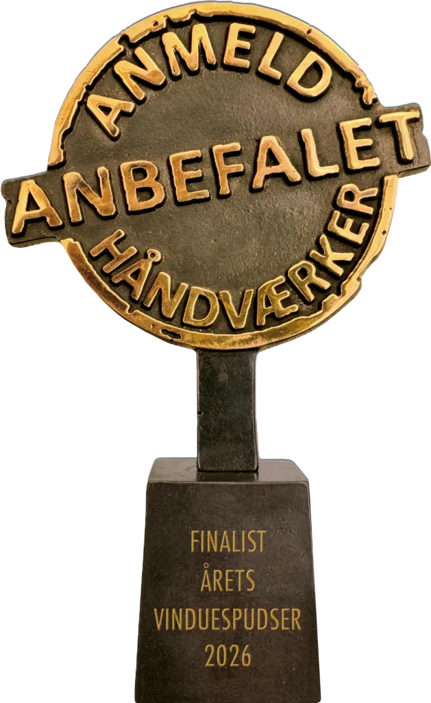 Anmeld Håndværker pokal – finalist til Årets Vinduespudser 2026